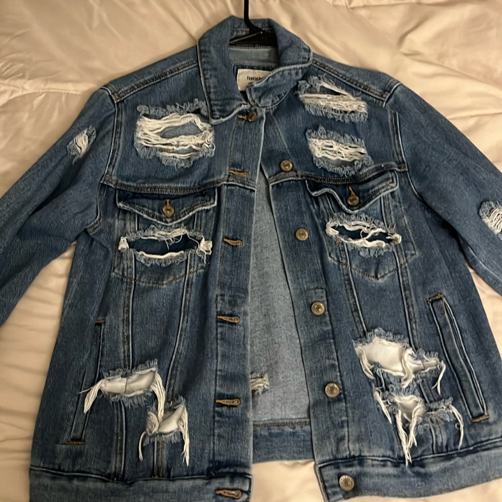 forever 21 denim jacket